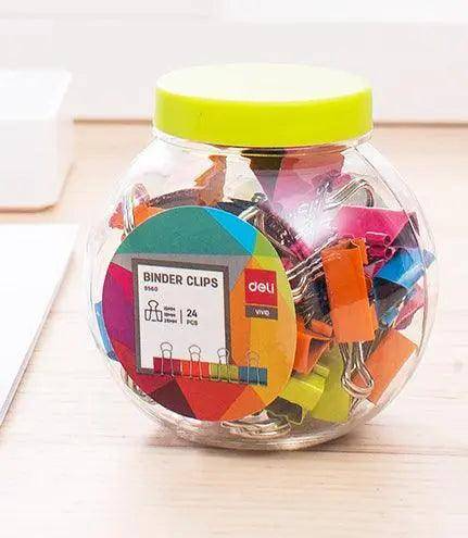 DELI Binder Clip W8560 Assorted